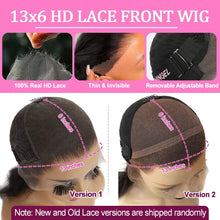 Load image into Gallery viewer, Chocolate Brown Glueless Brazilian 5X5 Closure 13X4 13X6 Frontal HD Lace Wigs