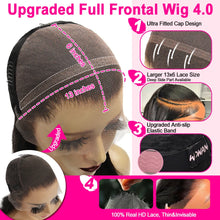 Load image into Gallery viewer, Natural Black BOB Body Wave Glueless Brazilian 13X6 HD Lace Frontal Wig