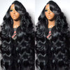 Black Body Wave Brazilian 13X6 Lace Frontal 360 Full Wigs