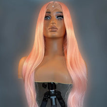 Load image into Gallery viewer, Pink Water Wave Glueless 4X4 Closure 13X6 HD Lace Frontal Wigs