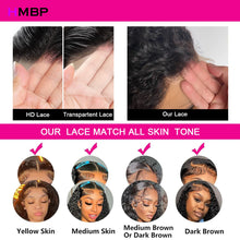 Load image into Gallery viewer, Ombre Burgundy BOB Body Wave Glueless 5X5 Closure 13X6 HD Lace Frontal Wigs