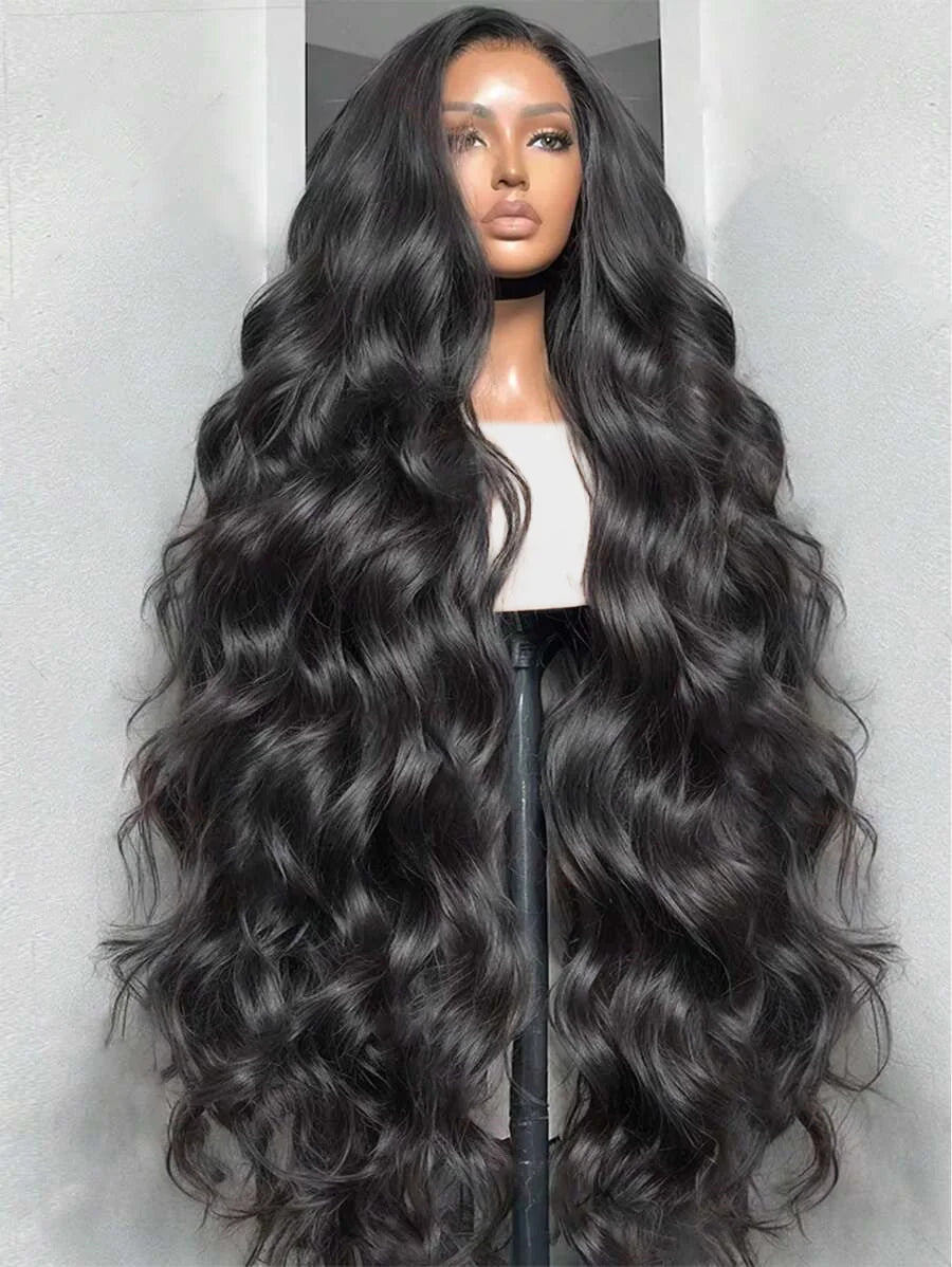 Black Body Wave Brazilian 13X6 Lace Frontal Wig