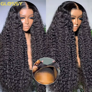 Black Deep Wave Glueless 13X6 Lace Frontal Wig