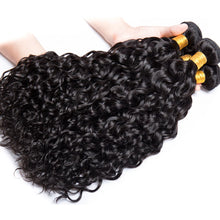 Load image into Gallery viewer, Black Water Wave Brazilian Bundle Extensions 1pc 3pc 4pc
