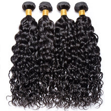 Load image into Gallery viewer, Black Water Wave Brazilian Bundle Extensions 1pc 3pc 4pc
