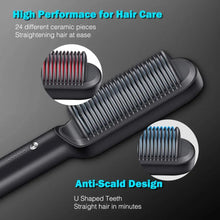 Load image into Gallery viewer, Electric Hair Straightening Brush
