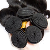 Black Body Wave Brazilian Hair Bundle Extensions 1pc 3pc 4pc