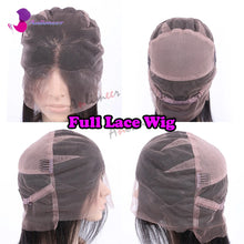 Load image into Gallery viewer, Ombre Brown Body Wave Brazilian 360 Lace Frontal Wig
