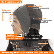 Load image into Gallery viewer, Black Bob 13X4 Glueless HD Lace Frontal Wig
