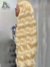 Load image into Gallery viewer, Platinum Blonde Body Wave 13X6 Lace Frontal Wig
