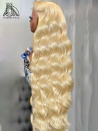 Platinum Blonde Body Wave 13X6 Lace Frontal Wig
