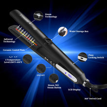 Load image into Gallery viewer, Professional Infrared /Steam Hair Straightener
