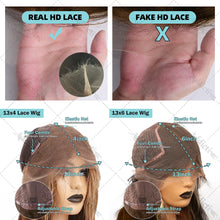 Load image into Gallery viewer, Brown w/ Blonde Highlights Body Wave 13X6 Lace Frontal Wig
