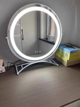 Load image into Gallery viewer, Lighted Makeup Mirror w/ 15X Magnification Smart Touch Control 360°Rotation
