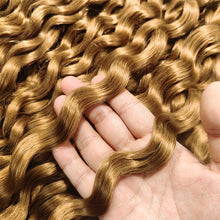 Load image into Gallery viewer, Blonde Water Wave Virgin Hair Bundle Extensions 1pc
