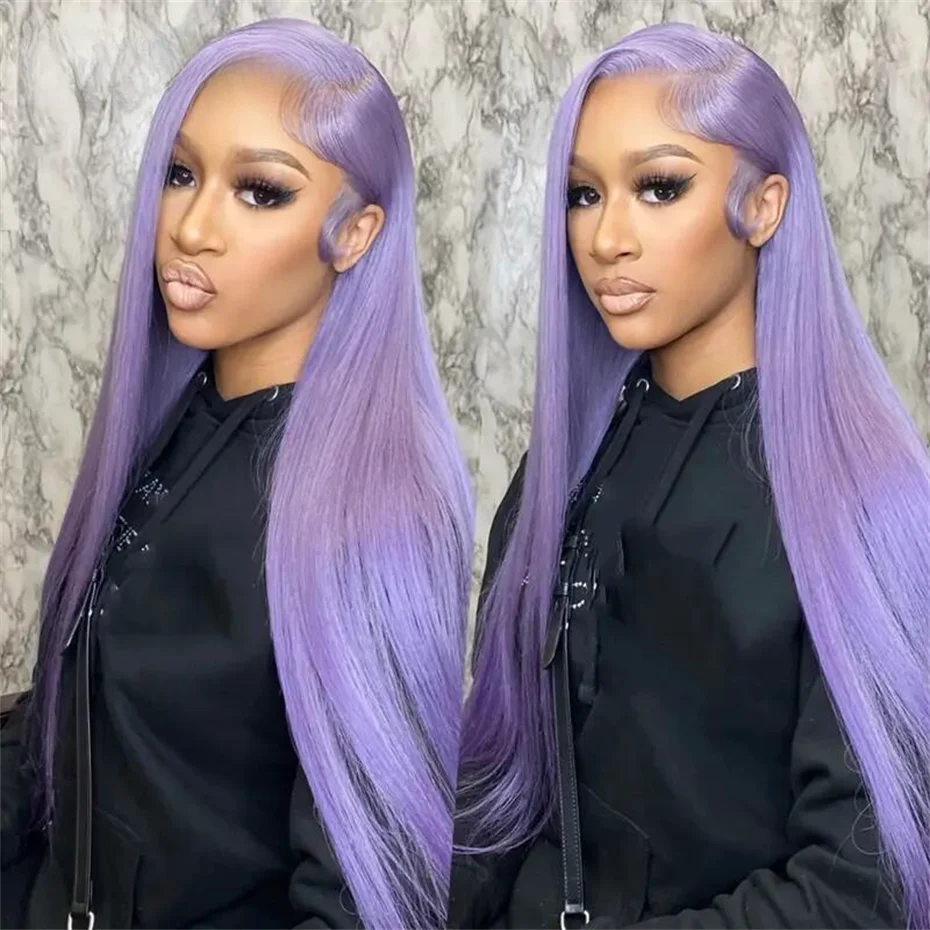Green /Purple /Pink Brazilian 13X6 Lace Frontal Wigs