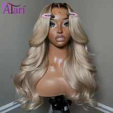 Load image into Gallery viewer, Ombre Blonde Body Wave Brazilian 13X6 Lace Frontal Wig
