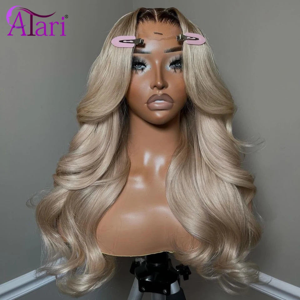 Ombre Blonde Body Wave Brazilian 13X6 Lace Frontal Wig