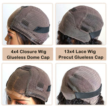 Load image into Gallery viewer, Ombre Brown &amp; Blonde Body Wave Glueless 4X4 Closure 13X4 Frontal Lace Wigs
