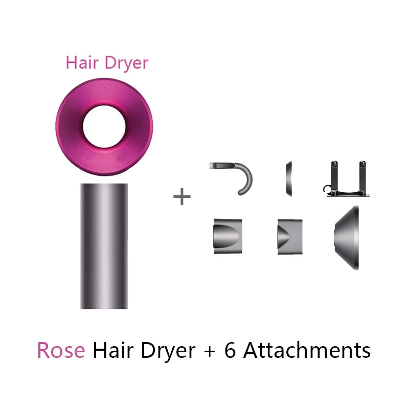 Professional Hair Dryer w/ 6 Attachments