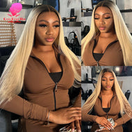 Ombre Blonde Brazilian 13X6 Lace Frontal Wig