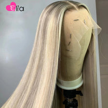 Load image into Gallery viewer, Blonde w/ Light Brown Highlights 13X6 Lace Frontal 5X5 Closure Wigs
