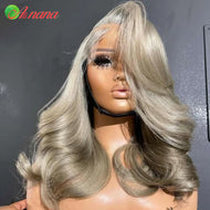 Ash Blonde Body Wave BOB 13X4 Lace Frontal Wig