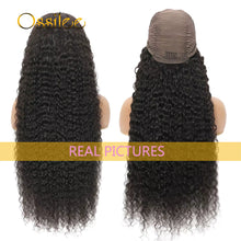 Load image into Gallery viewer, Black Curly Brazilian 13X6 Frontal 360 Full Lace Wigs
