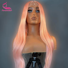 Load image into Gallery viewer, Pink Water Wave Glueless 4X4 Closure 13X6 HD Lace Frontal Wigs
