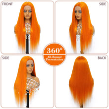 Load image into Gallery viewer, Ginger Straight Glueless Synthetic 13X6 HD Lace Frontal Wig
