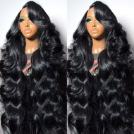 Black Body Wave Brazilian 13X6 Lace Frontal 360 Full Wigs