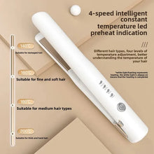 Load image into Gallery viewer, Mini Travel Wireless Hair Straightener
