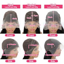 Load image into Gallery viewer, Ombre Yellow &amp; Red Body Wave Brazilian 13X6 Lace Frontal Wig
