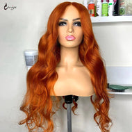 Ginger Body Wave Brazilian 13X6 Lace Frontal Wig