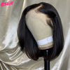 Black BOB 13X4 Glueless HD Lace Frontal Wig