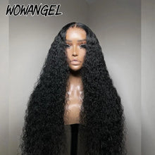 Load image into Gallery viewer, Black Water Wave Glueless 4X4 5X5 6X6 HD Lace Closure Wigs
