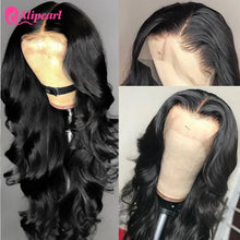 Load image into Gallery viewer, Black Body Wave Brazilian 13X4 HD Lace Frontal Wig
