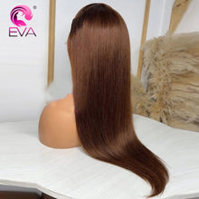 Load image into Gallery viewer, Brown Straight Glueless 7X7 Closure 13X6 Frontal HD Lace Wigs
